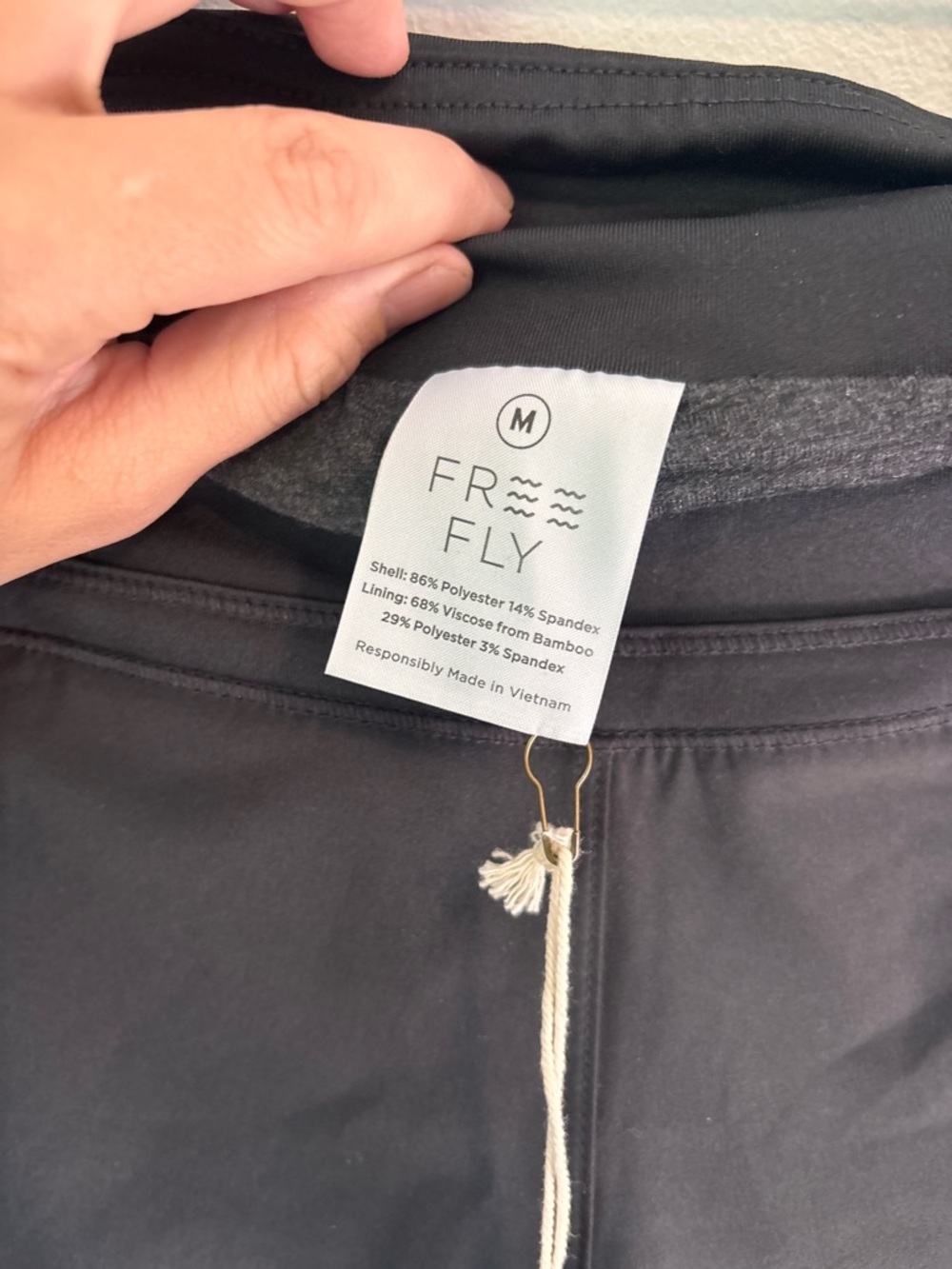 Free Fly Women's Black Performance Shorts NWT - Picture 4 of 6